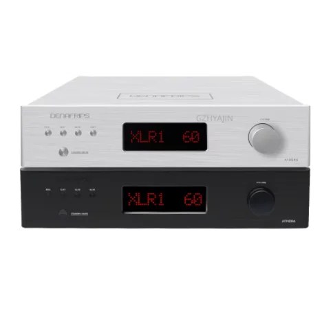 DENAFRIPS ATHENA Pure Class A Balanced Pre-amplifier Pre Amp Preamp Amplifier Line Stage 60 Steps RCA XLR input output