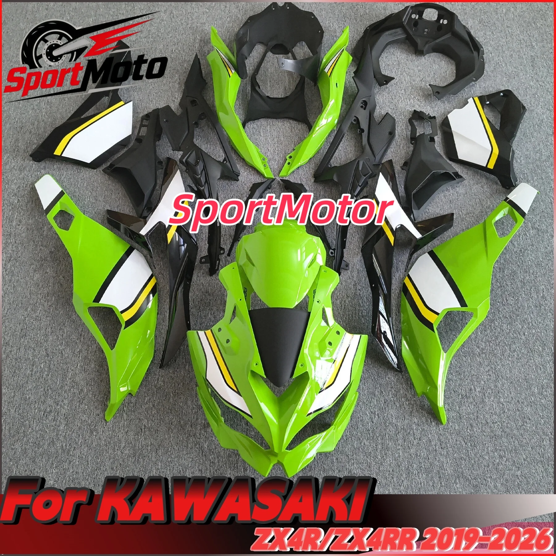 Bodywork Set High Quality ABS Injection purple Motorcycle Fairings Kit Fit For ZX-25R ZX-4R 2019 2020 2021 2022 2023 2024 25 26