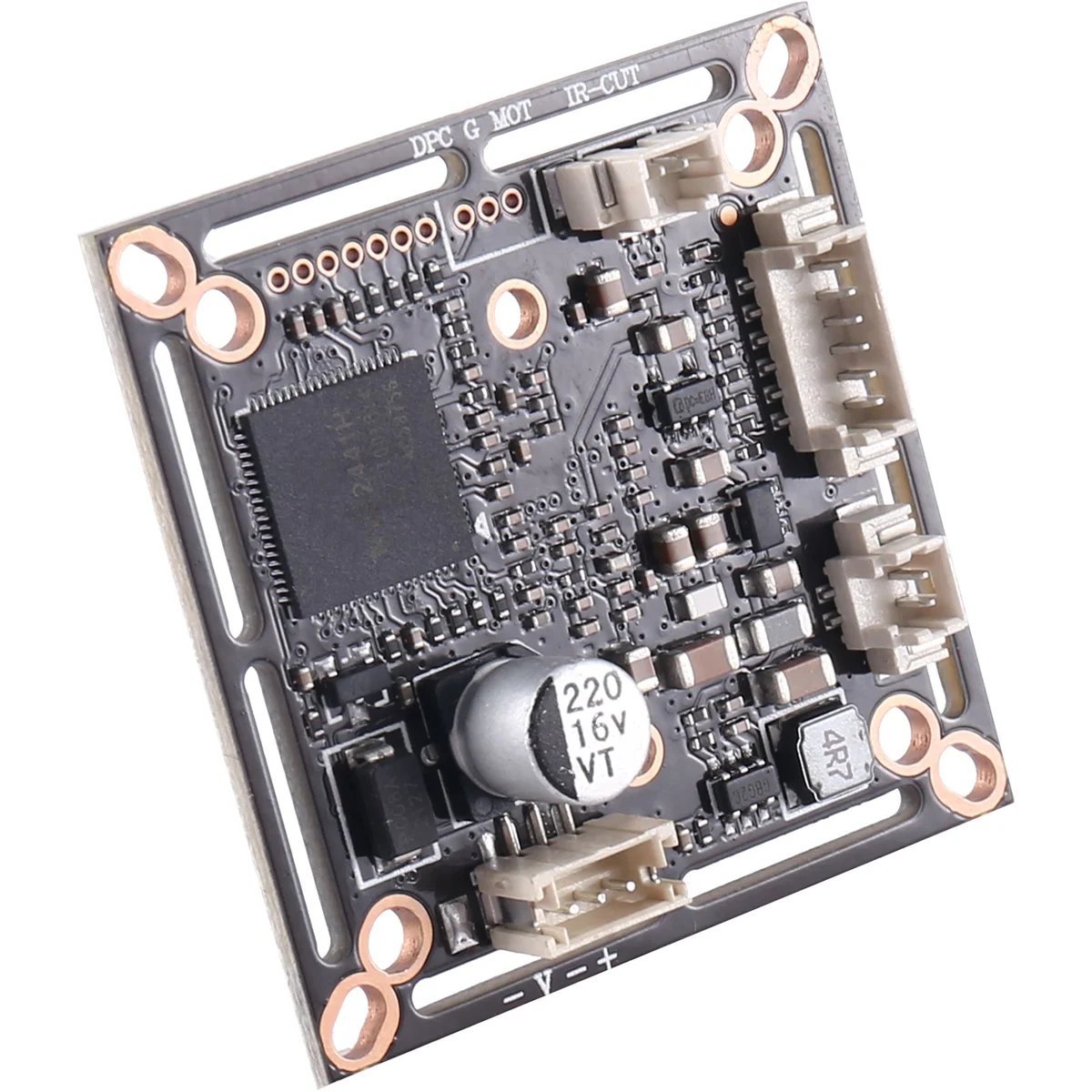 Starlight-Carte PCB de technologie de caméra de vidéosurveillance, faible éclairage, 0,0001 Lux, NVP2441 + IMX323, HD, 4 en 1, AHD, TVI, CVI, CVBS, 2MP, PAL