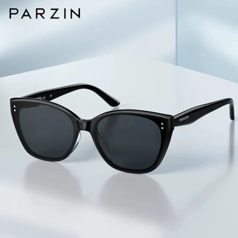 PARZIN Cat-Eye WomenSunglasses New Arrival Large Frame UV Protection Glasses Ladies  Eyewear PZ7836