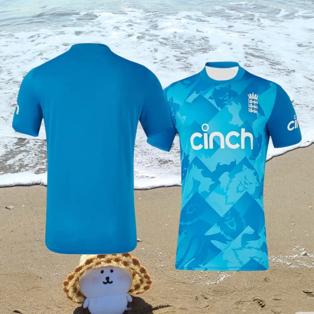 

2025 Summer ODI England Cricket Men's and Women's Jersey Limited Edition T-shirts, 3D Printed T-shirts