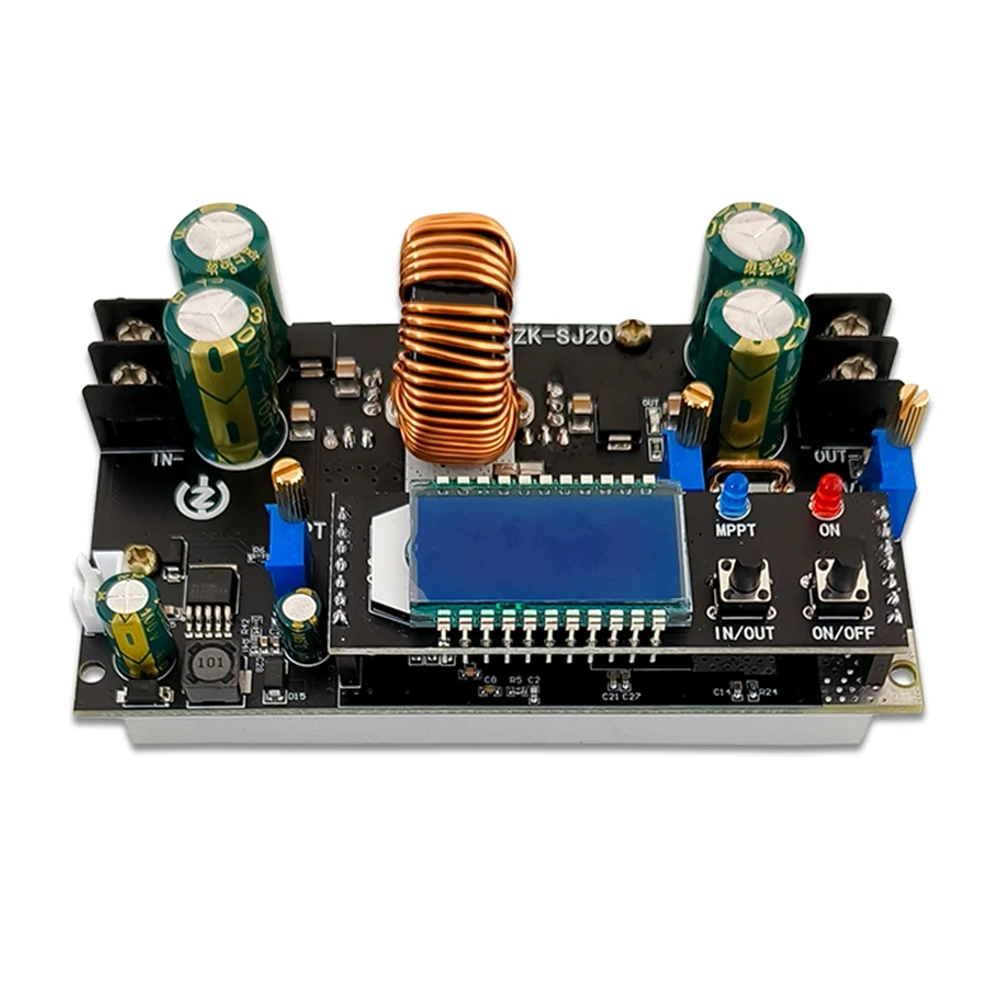 A36T-ZK-SJ20 MPPT Buck Boost Converter Power Supply Module Adjustable Board With LCD Display