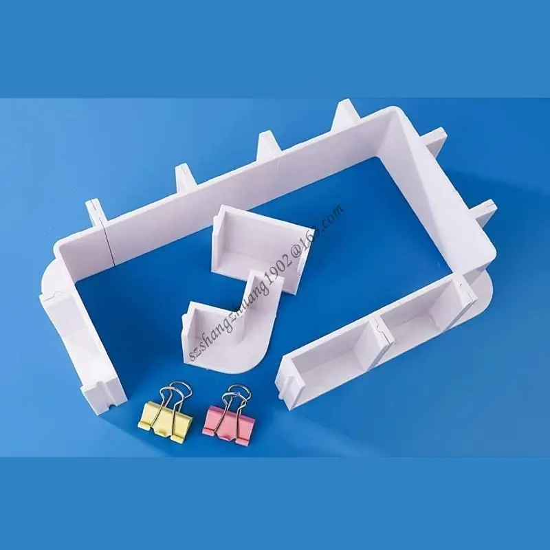 

Q6RB Jewelry Casting Molds DIY Silicone Pendant Resin Molds with Adjustable Board