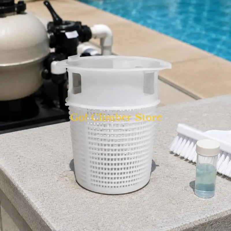 Q84C Cylindrical Pool Basket Insert for Poolrite S2500 MK2 Model, ABS Debris Basket for Backyard Pool Care and Regular Service