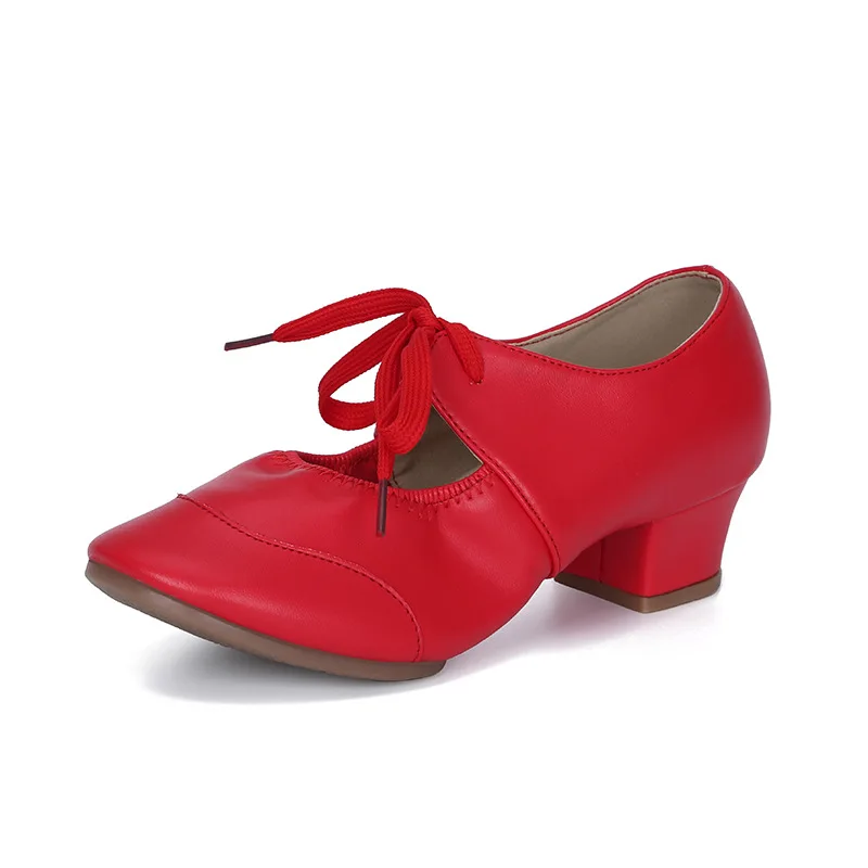 Chaussures de danse à semelle souple pour femmes, chaussures de train Yaga, chaussures de danse latine moderne, chaussures de jazz, chaussures de salsa et de tango de salon, marque de printemps