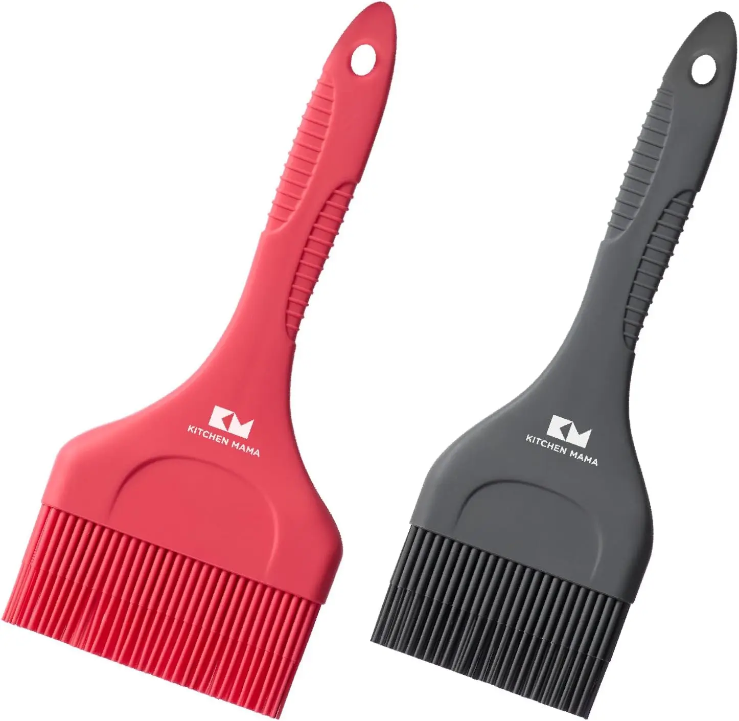 Extra-Wide Silicone Pastry & Basting Brush Set – Heat Resistant, Dishwasher Safe, BBQ, Baking, Egg Wash, Oil, Sauce