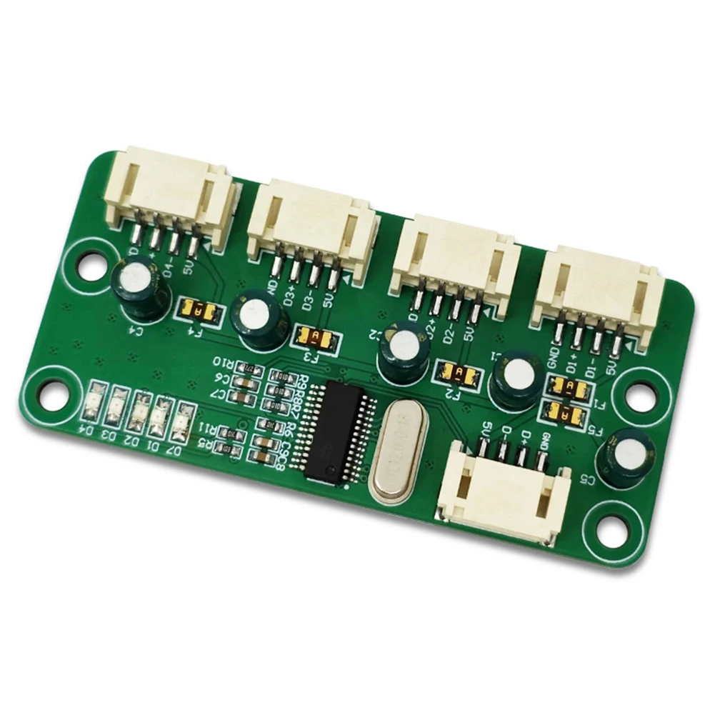 ABSK-USB2.0 HUB PH2.0 Interface Version 1 To 4 Port USB HUB Module Driver-Free USB Splitter 1 To 4 USB2.0 HUB
