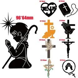 Religion Pray Cross Metal Cutting Dies Stencils for DIY Scrapbooking/photo album Decorative Embossing DIY Paper Cards