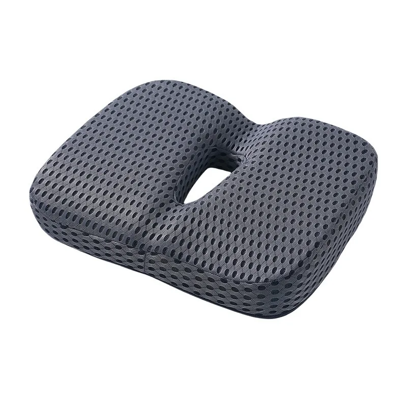 Ergonomic Memory Foam Seat Cushion Orthopedic U-Shaped Pillow for Office ChairCar Wheelchair Tailbone & Hemorrhoid Pain Relief