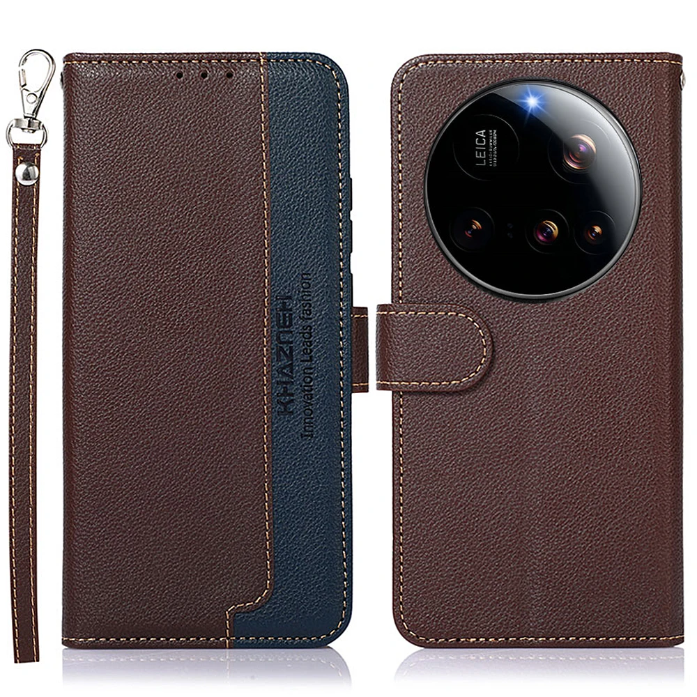 

Pop для Xiaomi 15 Ultra 14T 13T Pro 12T 11 Lite 13 T 5G Роскошный кожаный чехол-щит бизнес RFID-кошелек Funda Mi 11T Ultra Flip