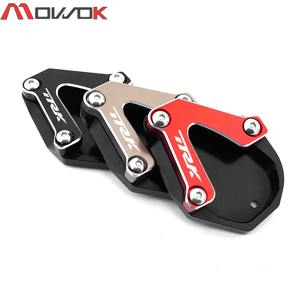 TRK-almohadilla de soporte lateral para motocicleta, accesorio para Benelli TRK702 TRK702X 702 2022, CNC, 2023/702X