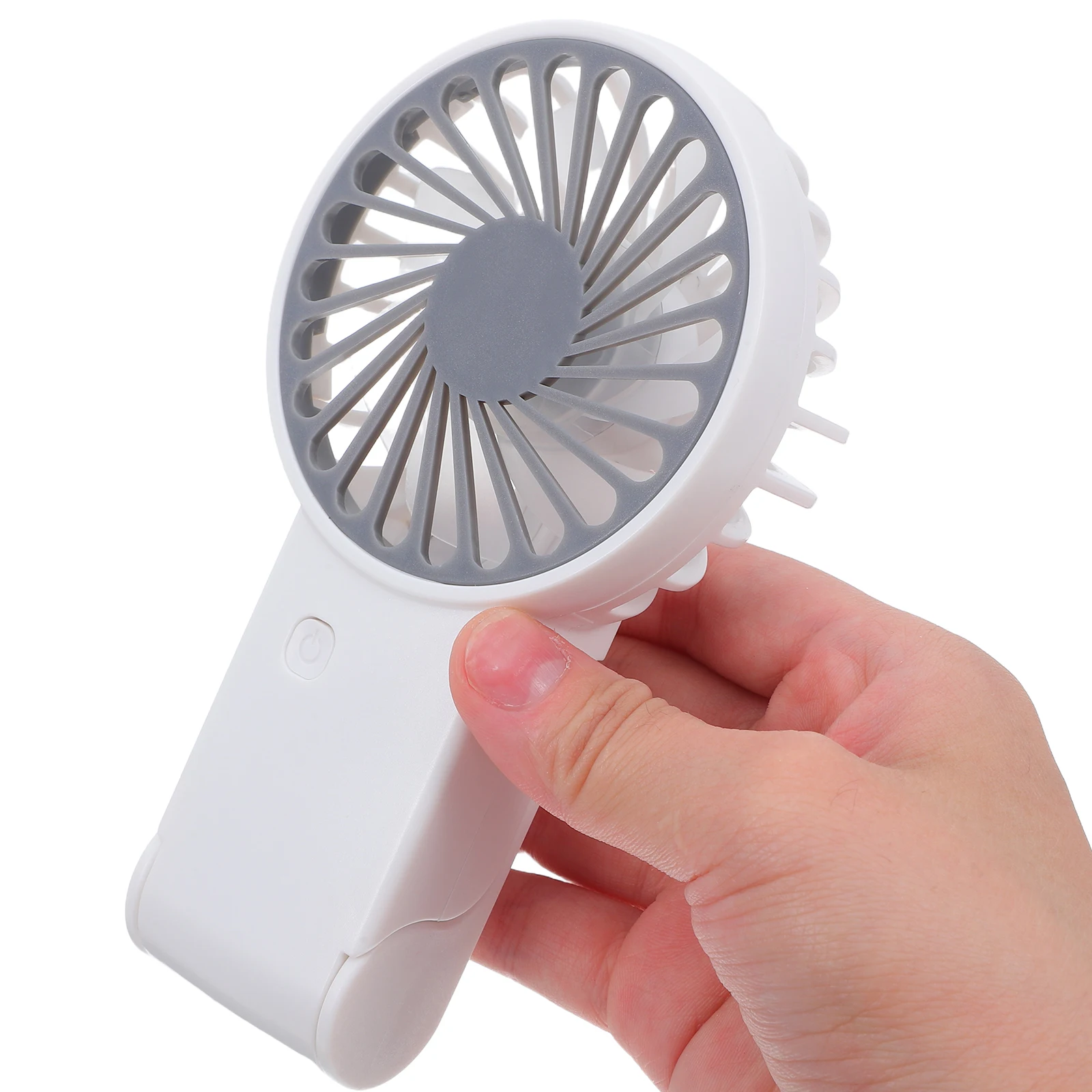 

Usb Handheld Fan: Portable Foldable Mini Desk Fan With 3 Speeds Rechargeable & Quiet Operation For Office Travel Outdoor