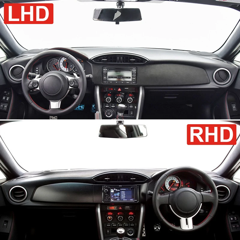 

For Toyota 86 GT86 ZN6 Scion FRS Subaru BRZ 2012 2013 2014 2015 2016 2017 2018 2019 2020 Car Dashboard Cover Non-slip Mat Pads