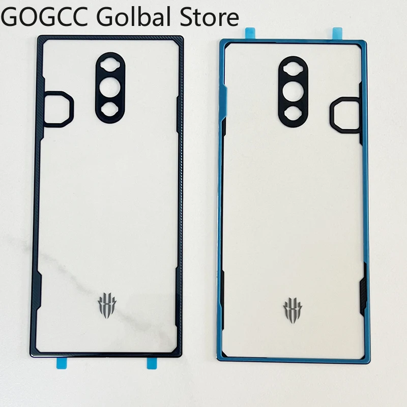 Back Cover 6.8\'\' For ZTE Nubia Red Magic 8S Pro / 8S Pro+ Plus Rear Battery Door Glass Lid Shell Case NX729J Housing Replacement