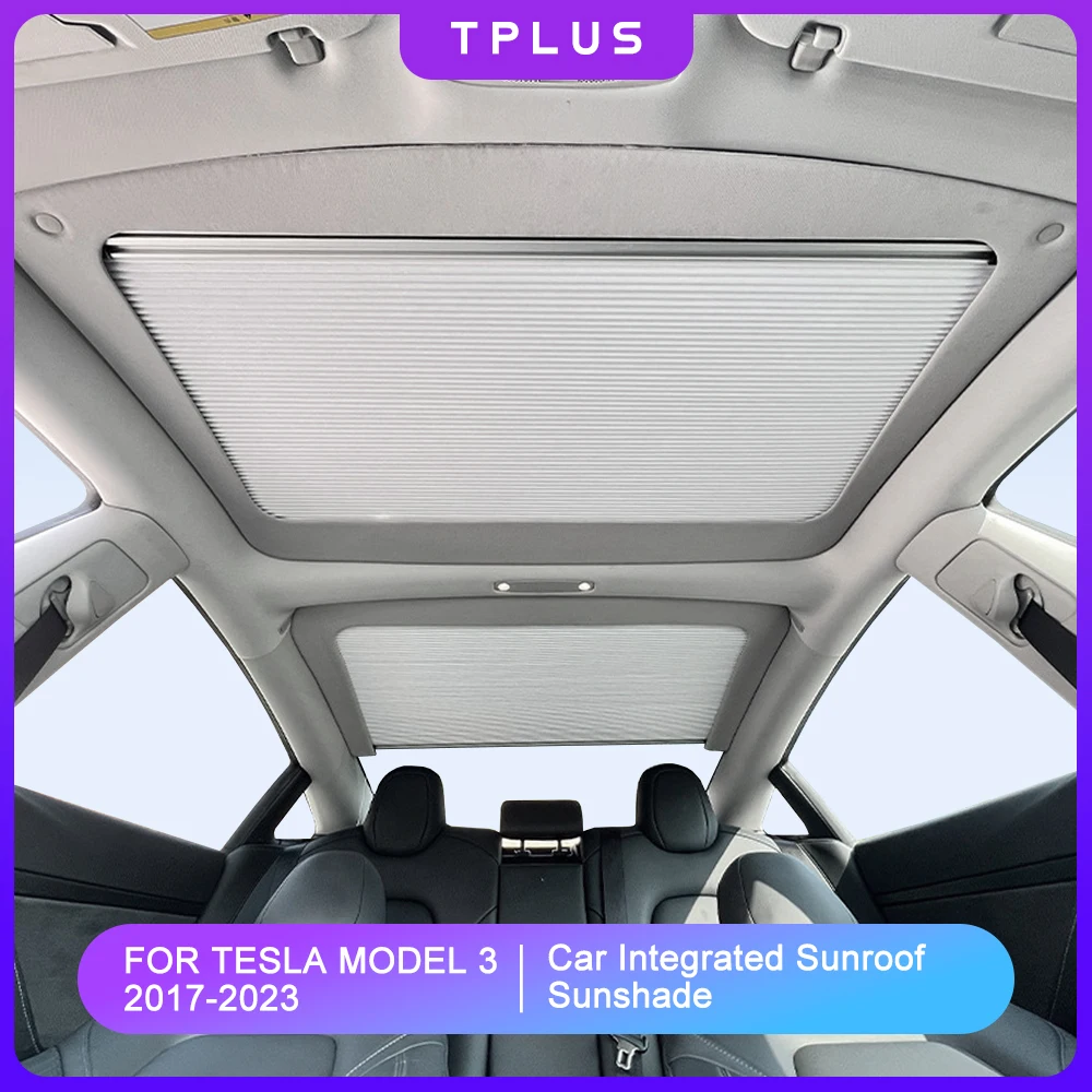 For Model3 2023 Sunshade Skylight Magnetic Sun Roof Car Sun Visor Sunscreen insulation For Tesla Model 3 2017-2023 Accessories