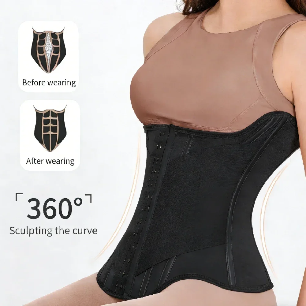 1PCS Waist Trainer for Women Tummy Control Body Shaper Corset Waist Cincher Corset Shapewear Compression Girdle
