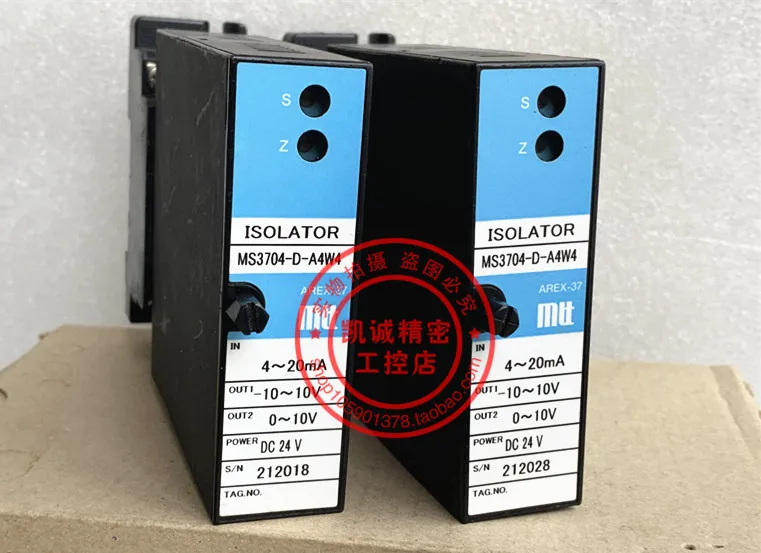 

Original Japanese MTT Isolation Signal Converter MS3704-D-A4W4 In Stock MS3704-D-A4W4