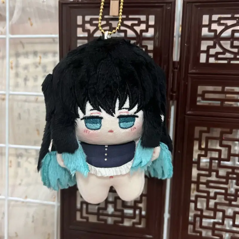 10cm Demon Slayer: Kimetsu no Yaiba Muichiro Sea Star Doll Cartoon Animation Peripheral Cute Plush Doll Keychain Pendant Toy