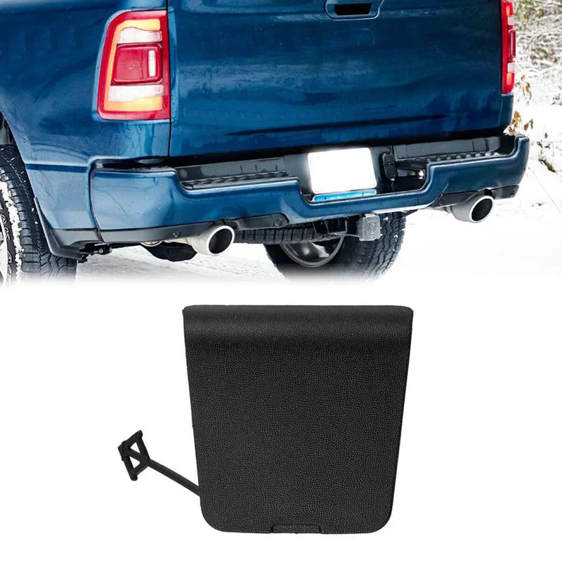 Spare Tire Winch Cover Rear Bumper Tow Trailer Hook Cover For Dodge Ram 1500 DT 2019-2024 Car Accessories