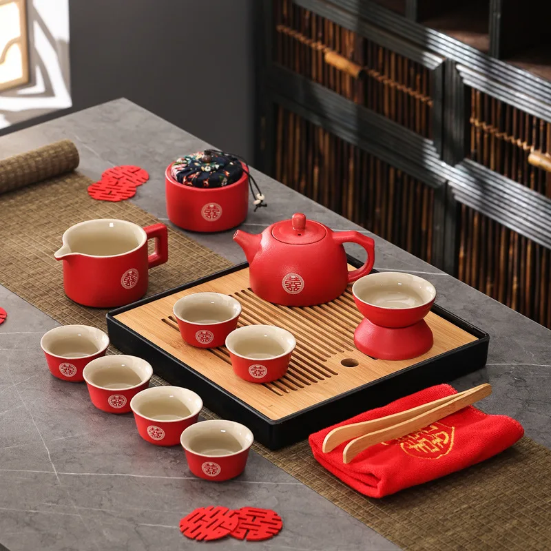 Wedding Gift with Happy Words, Tea Set, Tea Cup, Engagement Gift, Souvenir for the Newlyweds, Best Friend, Wedding Gift Luxury