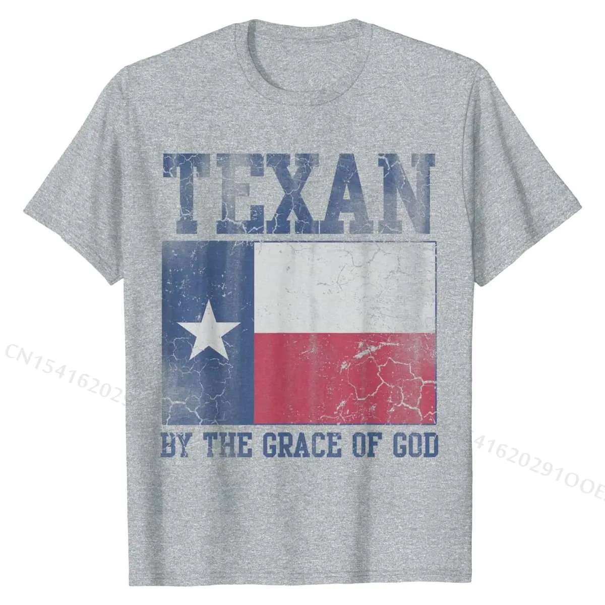 Texan By The Texas Vintage Retro T-Shirt Leisure Tops Tees Cotton Men T Shirts Leisure Retro