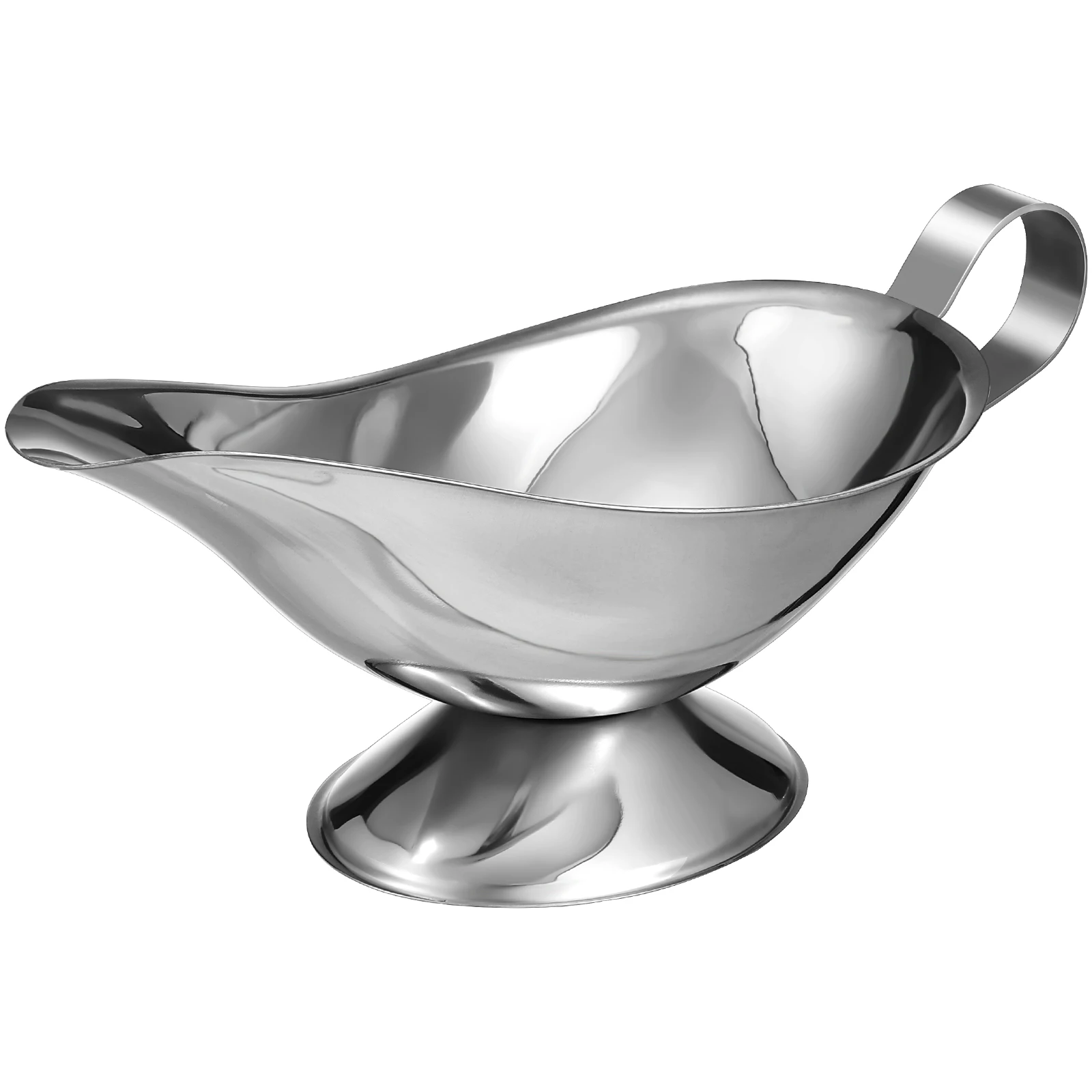 

2 pcs StainlessSteelJuiceBoatCups500mlSauceDishesGravySeparatorJugMilkSeasoningBowlKitchenServingAccessoriesBarware