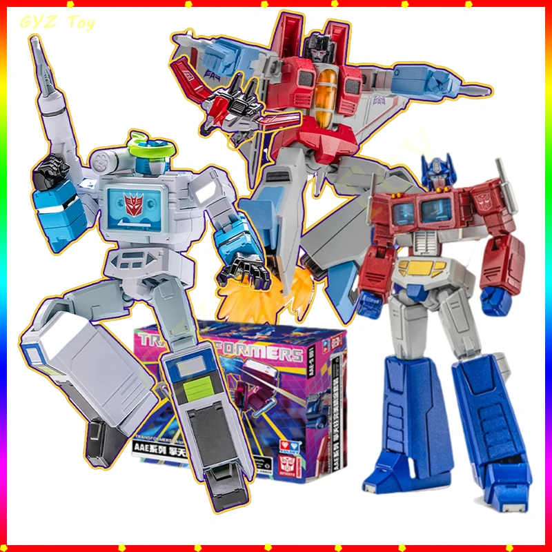 

In Stock AULDEY AAE Series G1 Optimus Prime Soundwave Starscream Action Figures Model Accessories Part Set Toy Kids Gifts