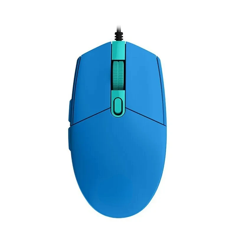 Мышь G102, проводная игровая мышь USB, 8000 точек на дюйм, радужный экран с оптическим эффектом для ПК/Mac, компьютера и ноутбука