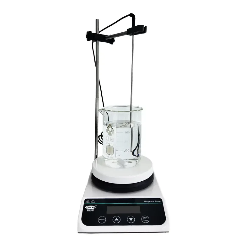HUOTONGYIQI HS-5PRO-HT Digital Hot Plate Magnetic Stirrer 2 Percent Speed Control Accuracy Laboratory Heating Mixer Equipment