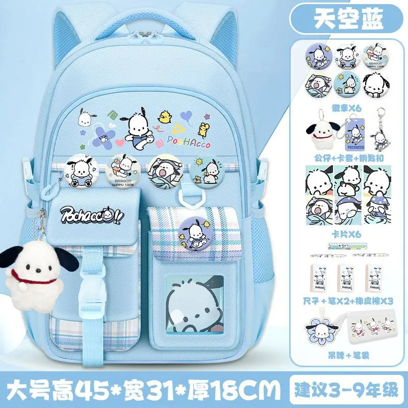 Sanrio Kids Backpack for Girls, Cute Melody High-Quality School Backpack, Back to School Backpack