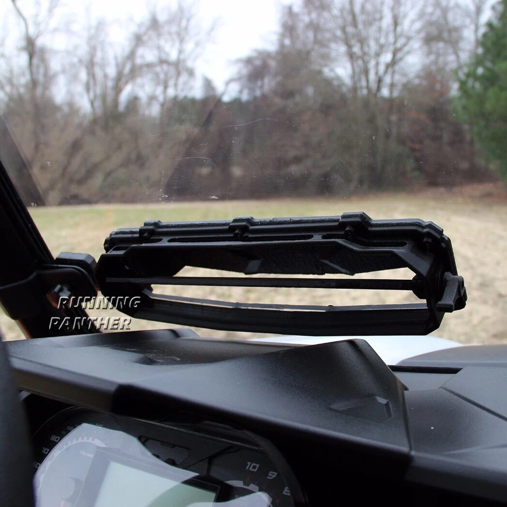 For Can-am Maverick X3 Trail Sport Compatible With Polaris RZR 800 900 1000S UTV Windshield Roof Vent Install Kit Defrost Defog