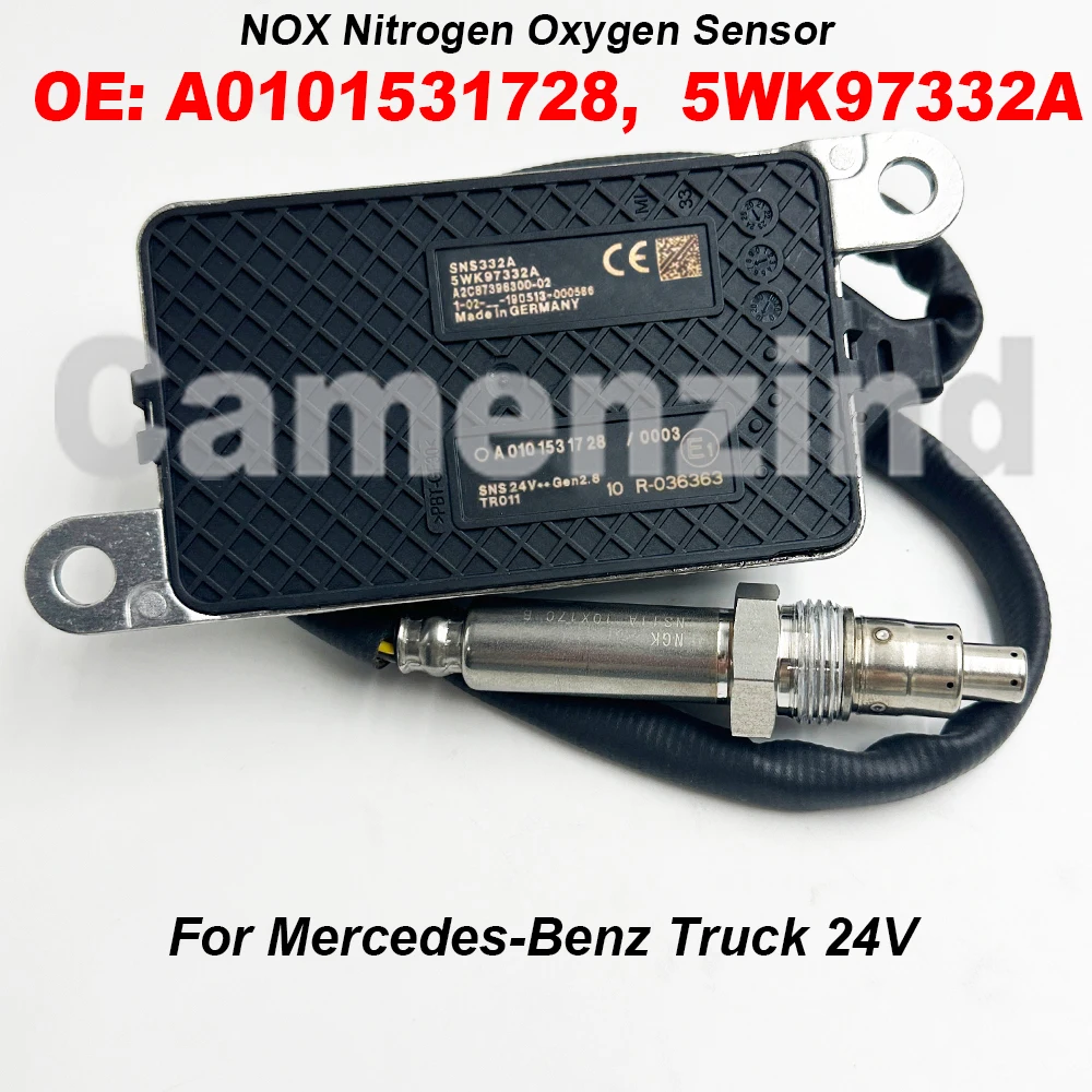 

НОВЫЙ Высокое качество 5WK97332A A0101531728 5WK9 7332 Датчик оксида азота NOX Датчик для грузовика Mercedes-Benz 24 В