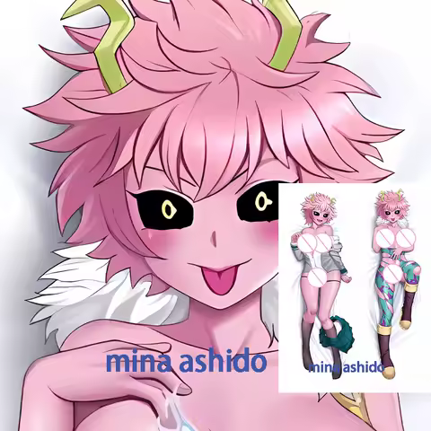 Dakimakura Anime mina ashido Double sided Anime Equal Body Pillow Cushion Customized Surrounding