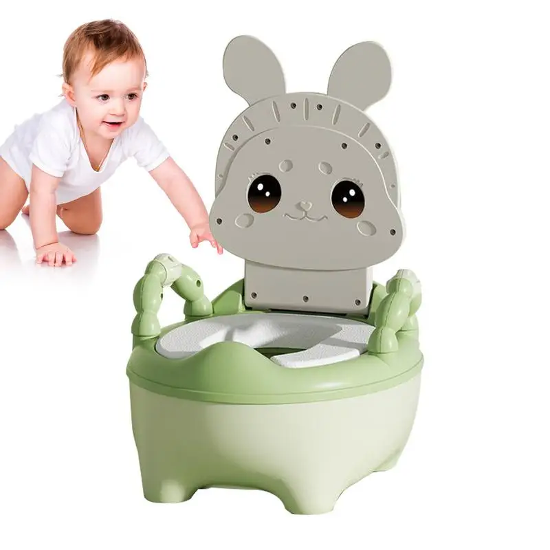 Kinder toilette niedlichen Cartoon Kaninchen leichte Töpfchen Sitz rutsch feste Basis Kinder Schublade-Typ Toiletten sitz mit Griff tragbar