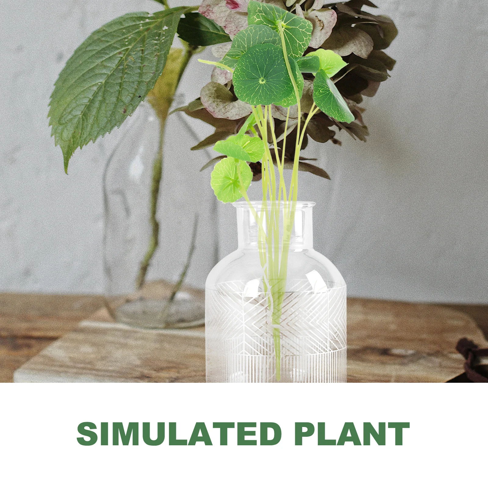 

5pcs Artificial Aquarium Decorative Aquatic Plant For Fish Tank Realistic Fake Water Grass Ornament Aquarium Plants Live