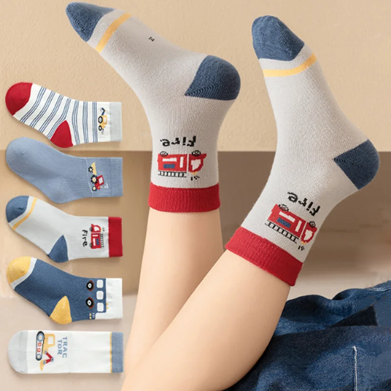 

Новые весенне-осенние детские носки с героями мультфильмов