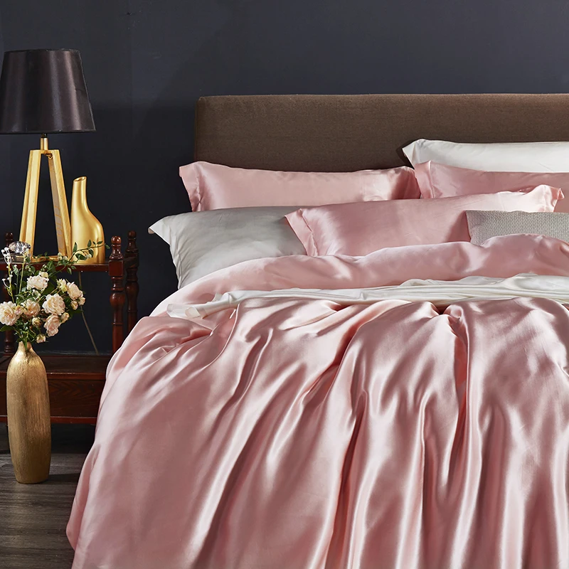 New Arrival Best Seller Silk Charmeuse Bedding Sets Silk Duvet Cover Sets