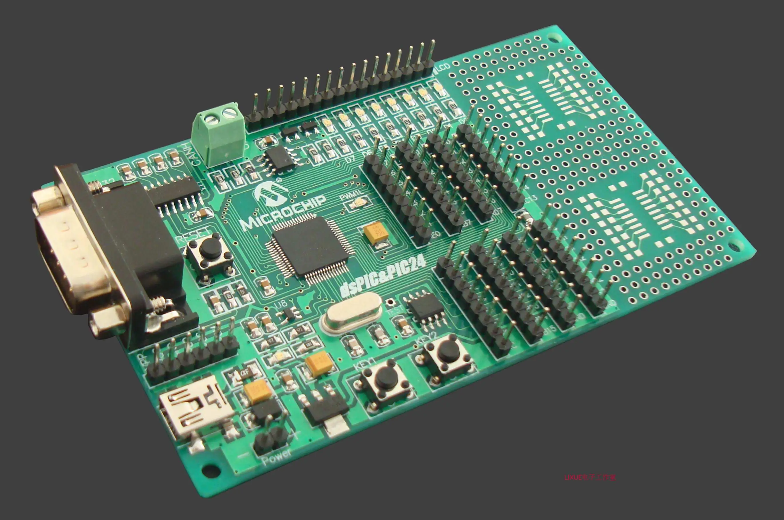 

Dspic33fj128mc706 single chip microcomputer can motor pic learning board development board experimental board