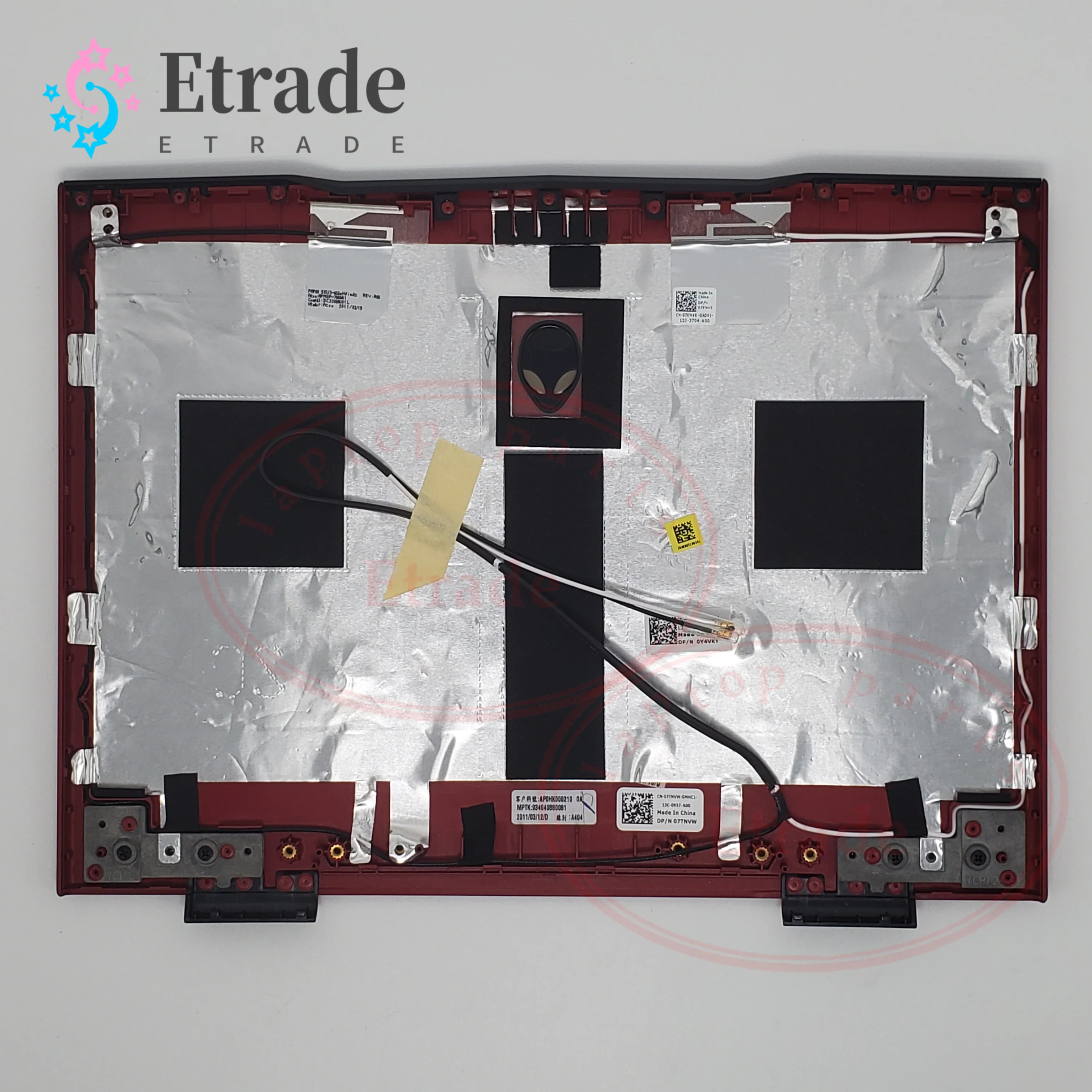 New Original For Dell Alienware M11X R1 R2 R3 Laptop LCD Back Cover Housing Case Rear Lid 7TNVW 07TNVW Y4VKY 0Y4VKY AP0HK000210