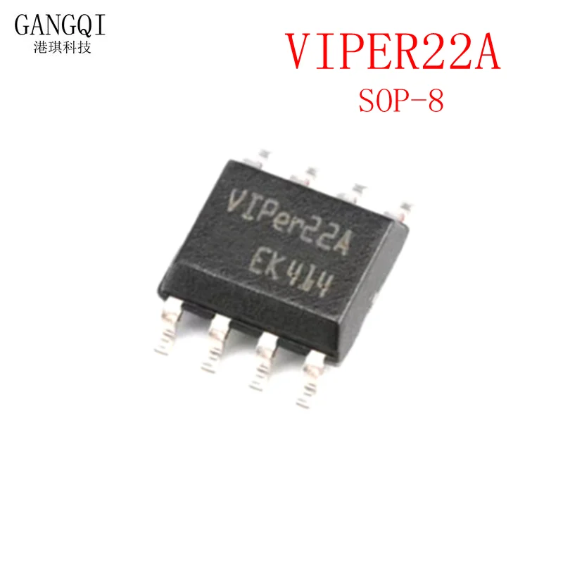 5PCS/Lot VIPER22AS VIPER22A VIPER22 VIPER12A VIPER12AS SOP-8 New IC In Stock