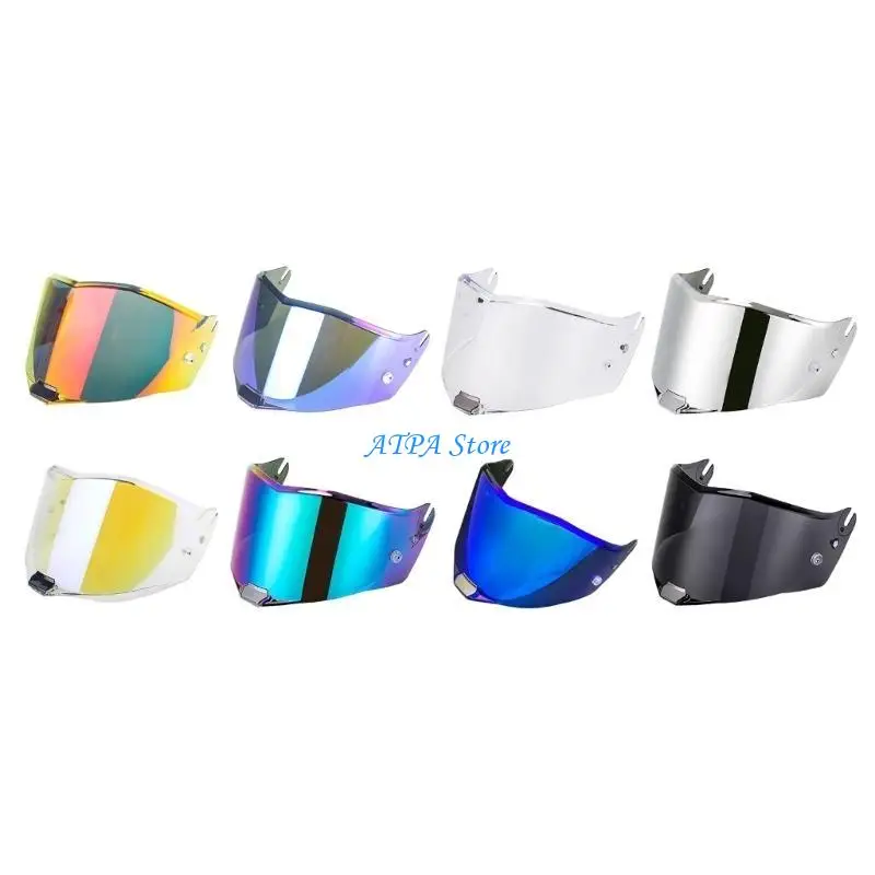 U13C kompatibel für FF805 Sun Visor Vollge Gesicht Sunshield Street Motorräder Helm Wind Sonnenschutzlinse Anti-Scratch