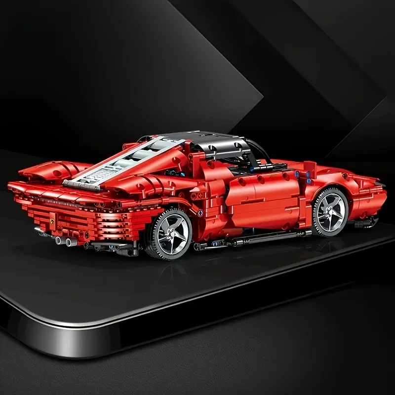 

New technology SP3 supercar building blocks, car model bricks, Christmas gifts, holiday gifts for adults and children