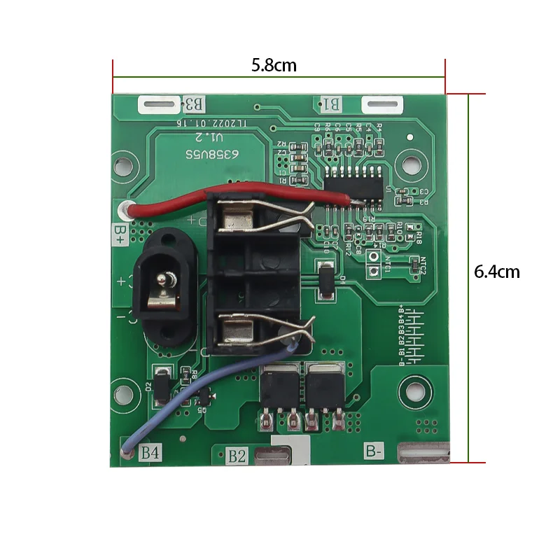 20X18650 WA3550 Li-ion obudowa baterii PCB obwód ochronny ładowania pokładzie dla Worx 21V WA3551 WA3572 WA3590 obudowy powłoki