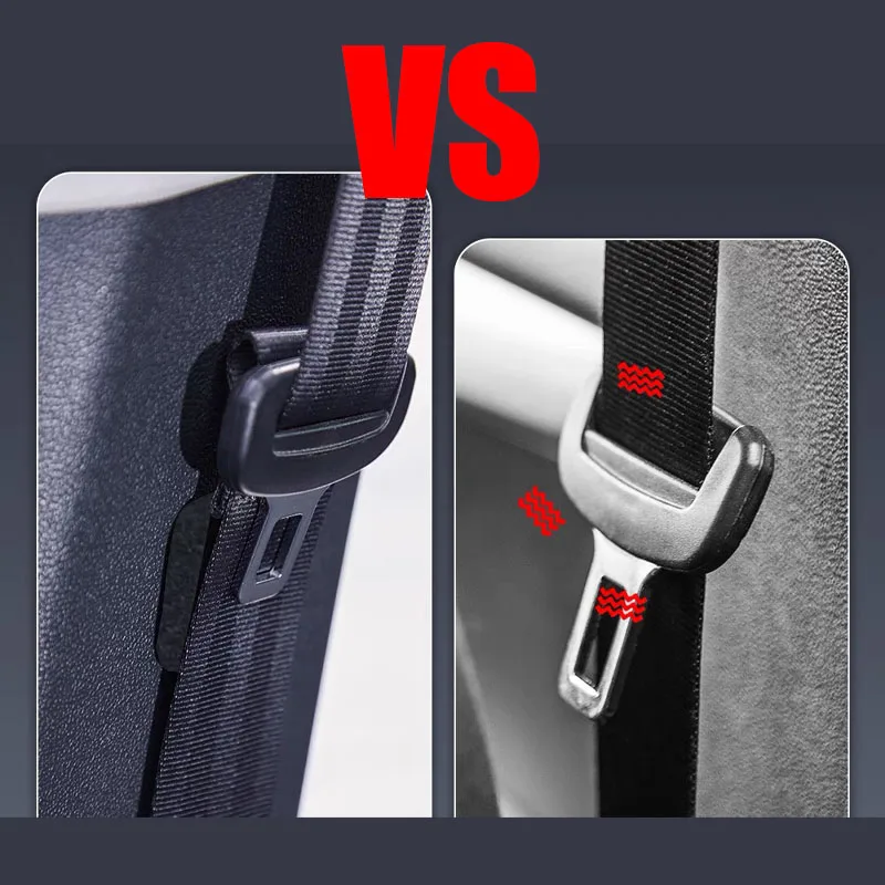 Suede Magnetic Suction Car Seat Belt Fixing Clips Auto Belt Holder Stabilizer Fastener Adjustable Clip Seatbelt Stopper image 3