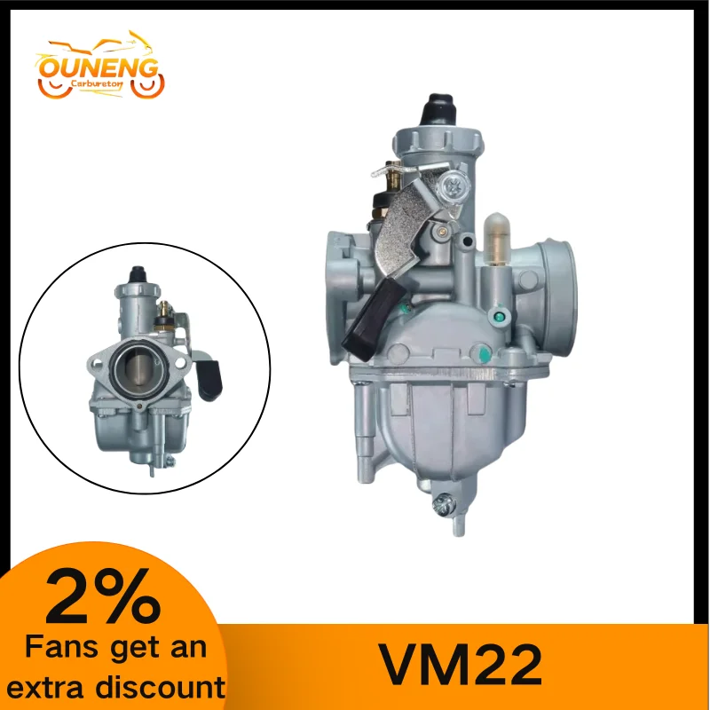 

VM22 26mm Motorcycle Carburetor For Honda XR50 CRF70 YBR125 STX125 KLX110 KLX125 XR200 110-150CC Dirt Pit Bike ATV Quad Carb