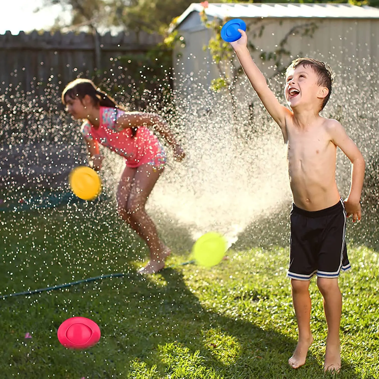 Bolas de respingo de bomba de água reutilizáveis bola absorvente, brinquedos de praia, jogos de luta na piscina para crianças