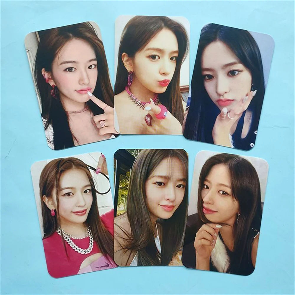 Kpop Album After Like Photo Cards WonYoung Liz Personal Photo Song Card Gaeul Leeseo Korean Style LOMO Card Fans Collection Gift