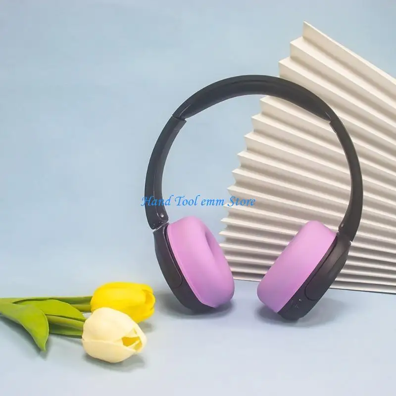 

H37F Comfort Silicone Earpad Ear Pads Covers for WH-CH520 Headset Softness Durability