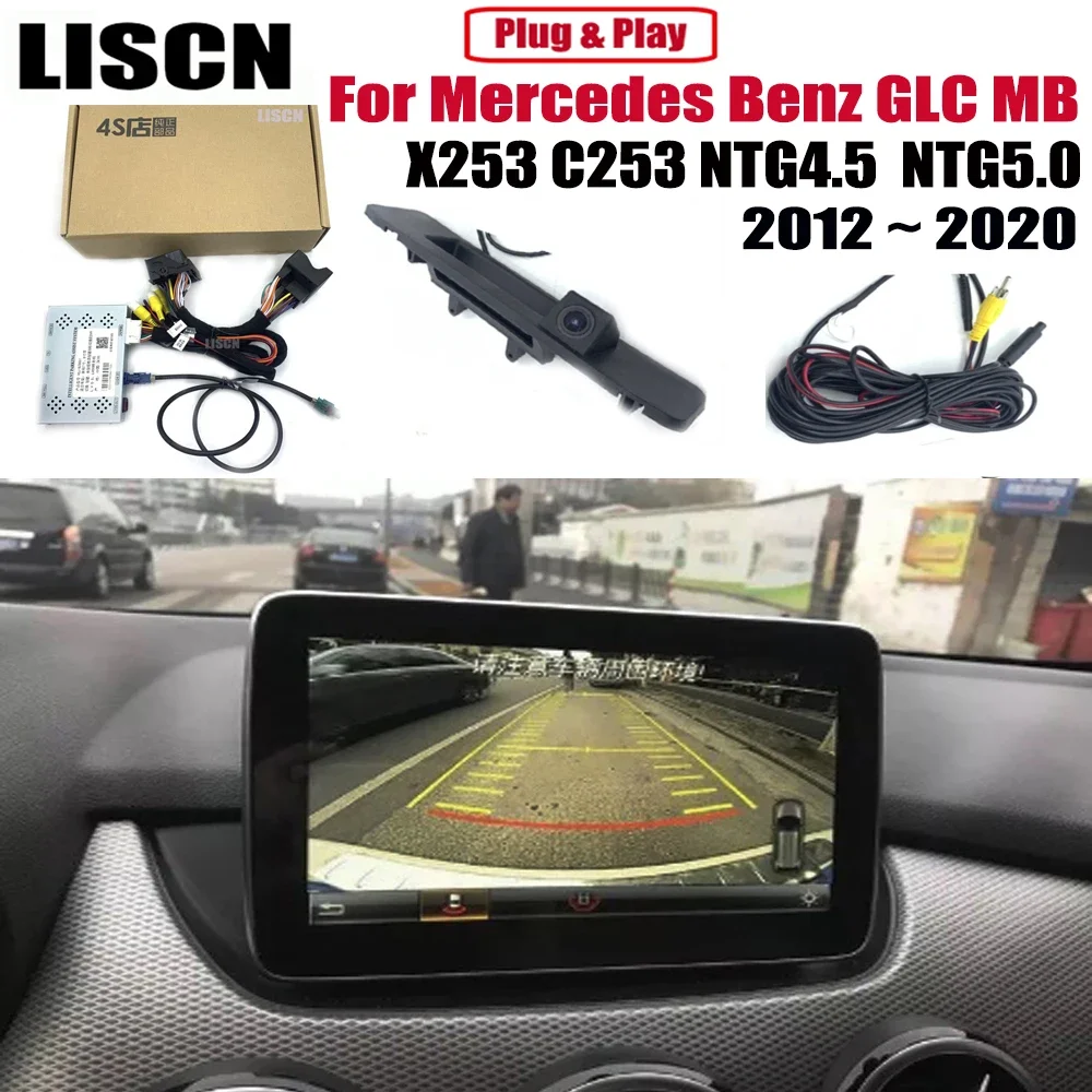 

Rear camera For Mercedes Benz GLC MB X253 C253 NTG 2012 ~ 2020 interface Adapter Original Display upgrade backup Camera Decoder