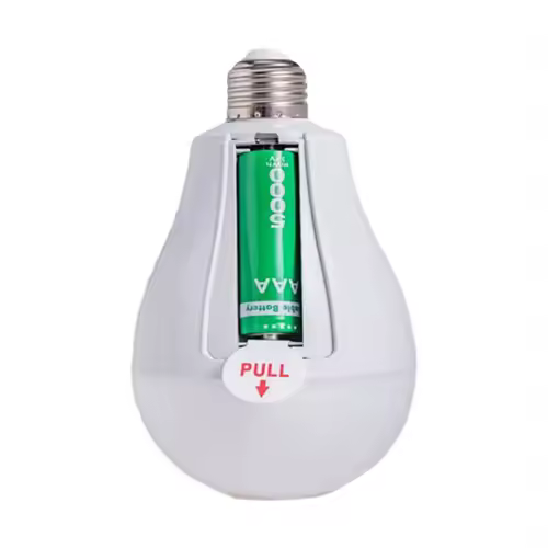 LED Bulb Light Smart Charging Chip Power Failure Emergency Home 18650 Battery Flicker-Free with Hook Detachable Emergency Bulb - Image 6